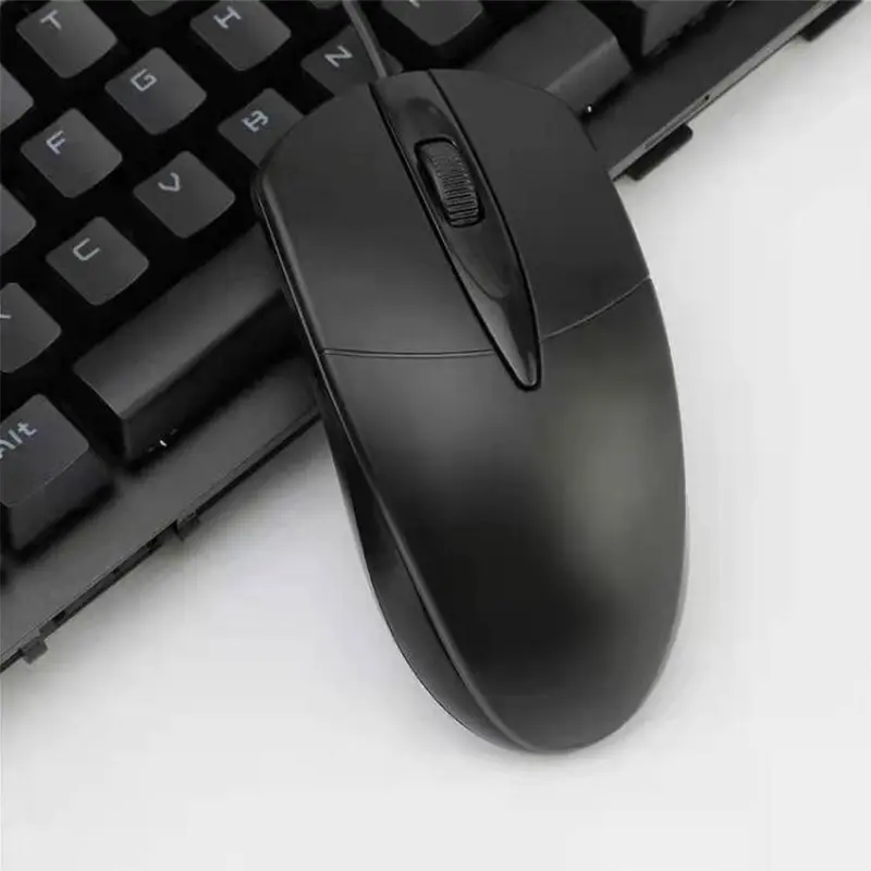 Chuột USB có dây, dành cho gia đình, văn phòng, doanh nghiệp, máy tính để bàn máy tính xách tay, I1I8 4