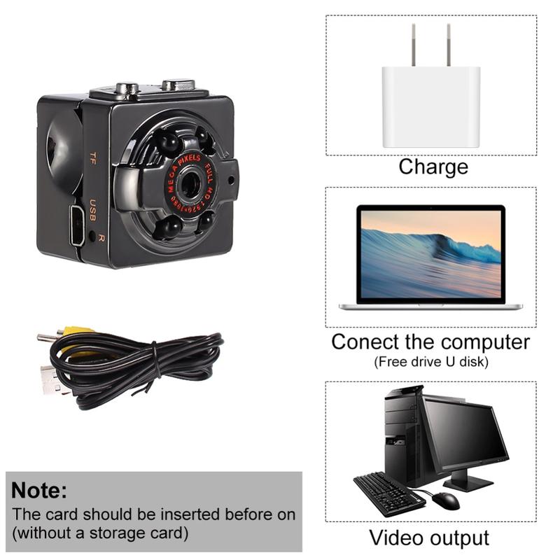 Product Introduction of Camera Mini, Secret Sq8, Kích Thước Nhỏ (1080P HD), Camera Video Thông Minh Siêu Nhỏ Tầm Nhìn Ban Đêm, Camera DVR Không Dây Chuyển Động, Máy Ghi Âm 41