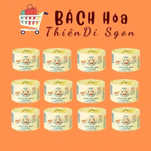 [Lốc 12 Hộp] sữa gấu thái lan - thơm, béo, nhiều canxi - 140ml/hộp- sữa tươi