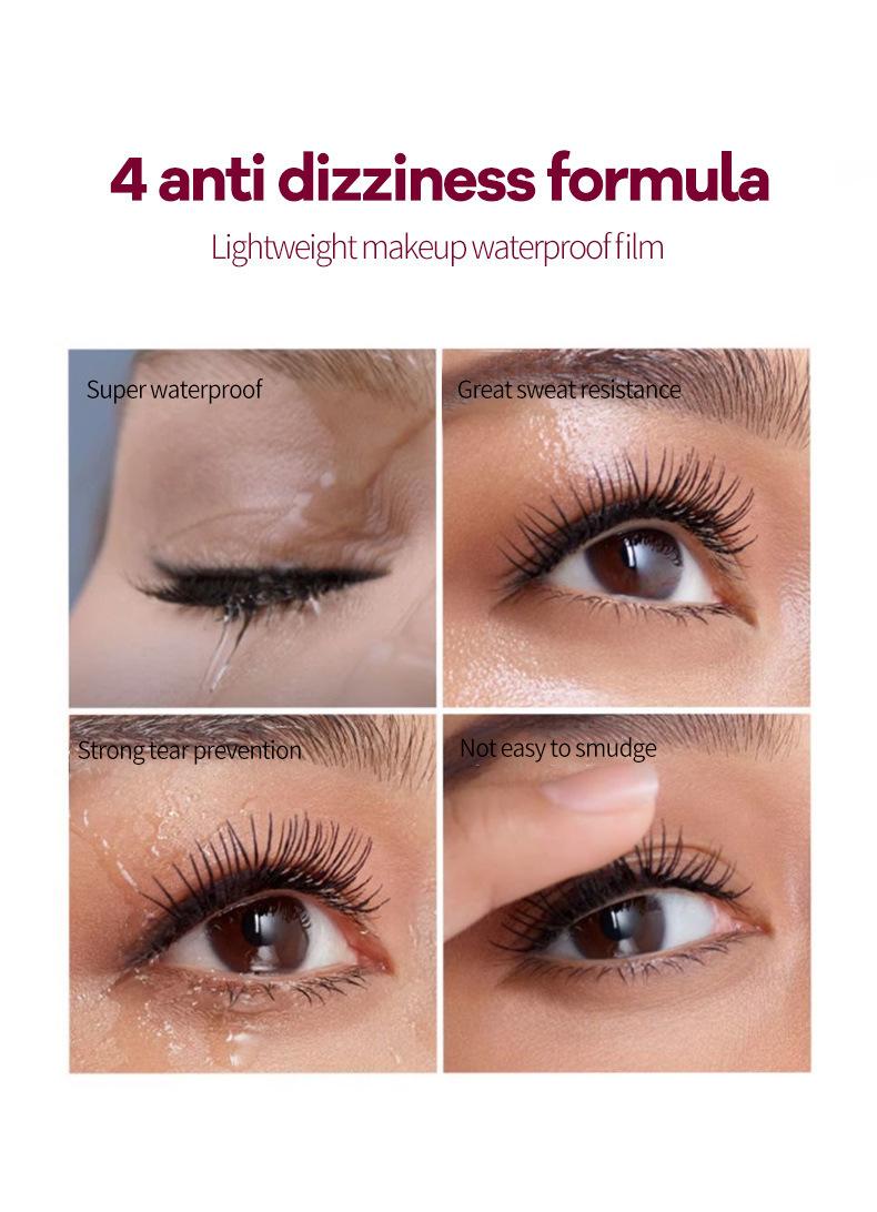 Product Introduction of 3D styling mascara, waterproof, smudge-proof and sweat-proof, black long and curling eyelashes 8