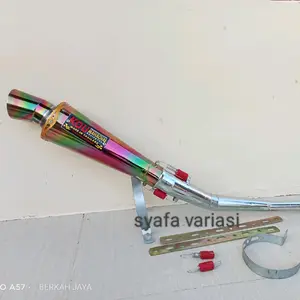 KNALPOT RACING KOU MAHACHAI UNTUK SEMUA MOTOR ALL BEBEK JUPITER LAMA/Z/Z1/BURHAN, VEGA LAMA/R/ZR/R NEW ,SMASH,SHOGUN