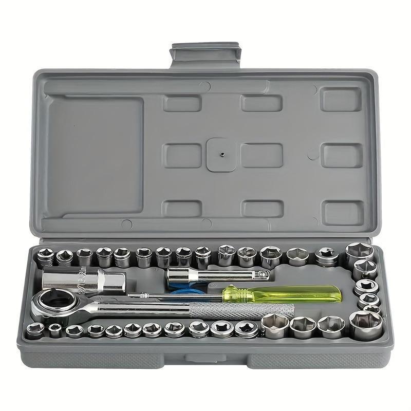 Men's Household Tools, Car Motorcycle Combination Tool Socket, Wrench Socket Combination, Car Tools, Professional Tools, Household and Daily Use Tools, Outdoor Tools, Female and Male Work Tools, Summer Essentials, Car Parts, Hardware Tools 1
