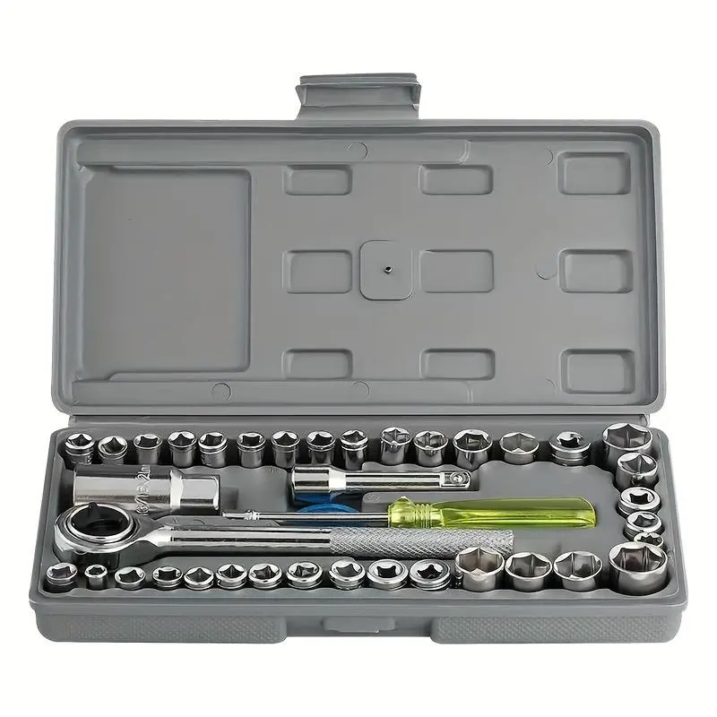 Men's Household Tools, Car Motorcycle Combination Tool Socket, Wrench Socket Combination, Car Tools, Professional Tools, Household and Daily Use Tools, Outdoor Tools, Female and Male Work Tools, Summer Essentials, Car Parts, Hardware Tools 0