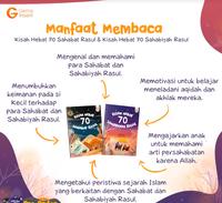 Gambar Gema Insani Buku Anak Kisah Hebat 70 Sahabat Rasul The Story Of 70 Great Companions Sahabiyah - Kisah Hebat 70 Sahabat Rasul dari Gema Insani Kota Depok 4 Tokopedia