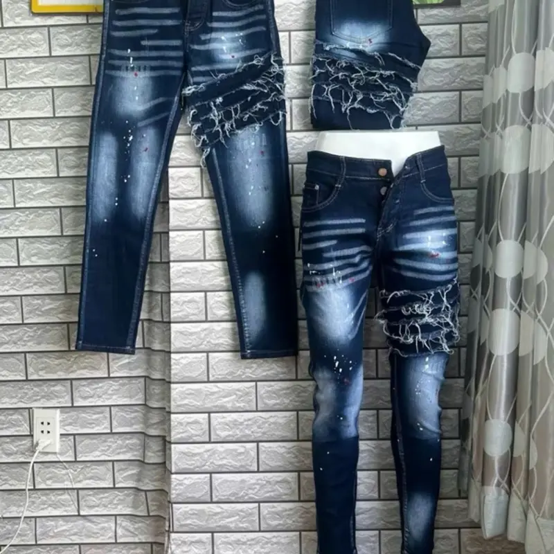 Quần jean nam cao cấp chất liệu jean bò co giãn nhẹ chuẩn from dáng đủ size - Menswear, Pants quan