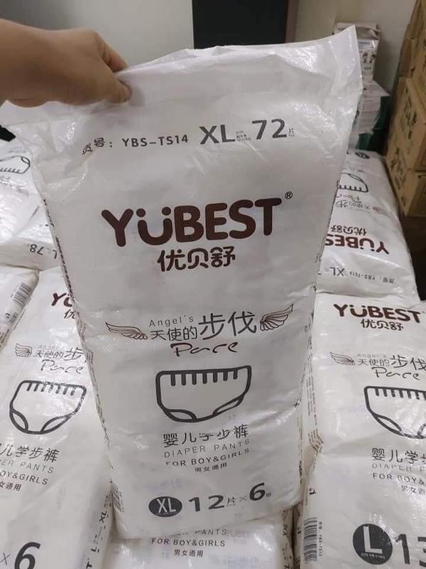 Tã bỉm yubest angel, gold  S90/M84/L78/XL72/XXL66/XXXL66 Cho Bé