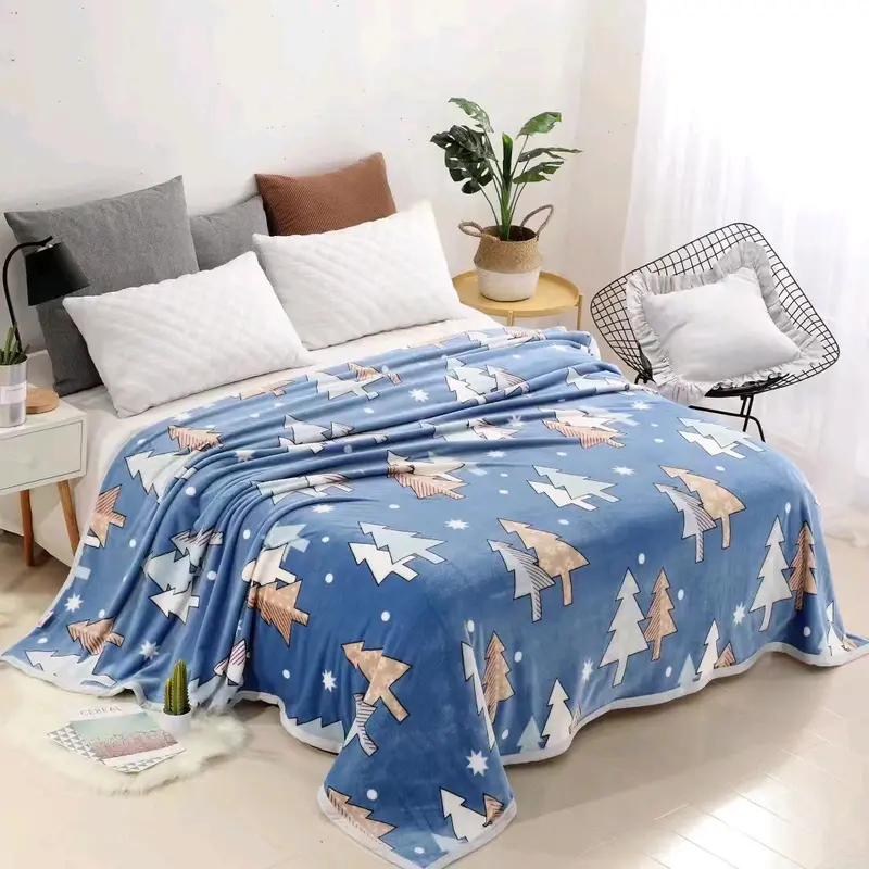 Chăn tuyết đắp hè thu nhiều mẫu, kích thước 2mx2m2 7