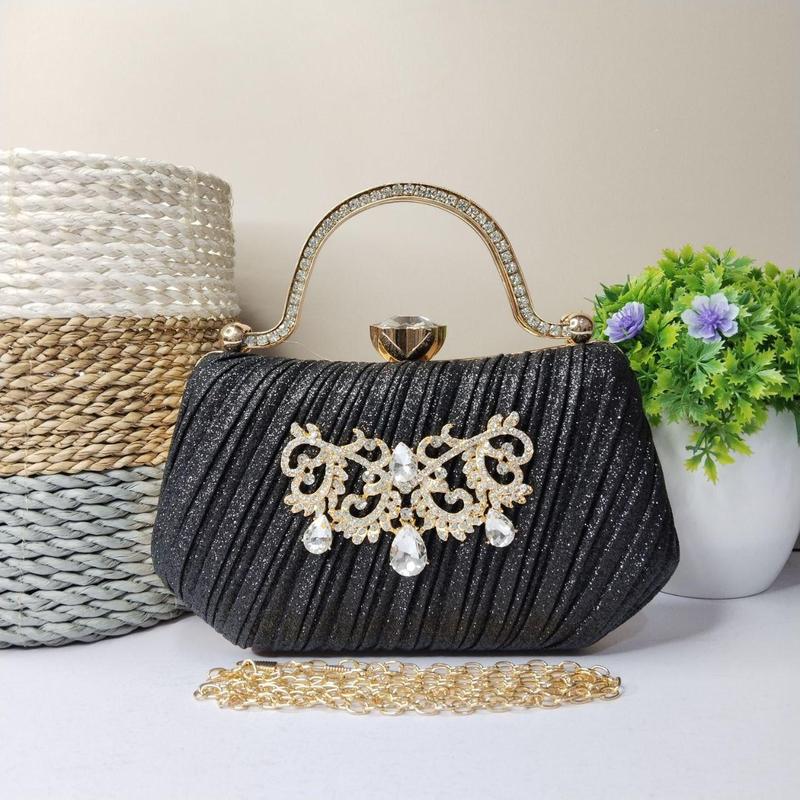 Tas Pesta Wanita Clutch Kondangan Cewek Boba House T80704 - 19cm 5