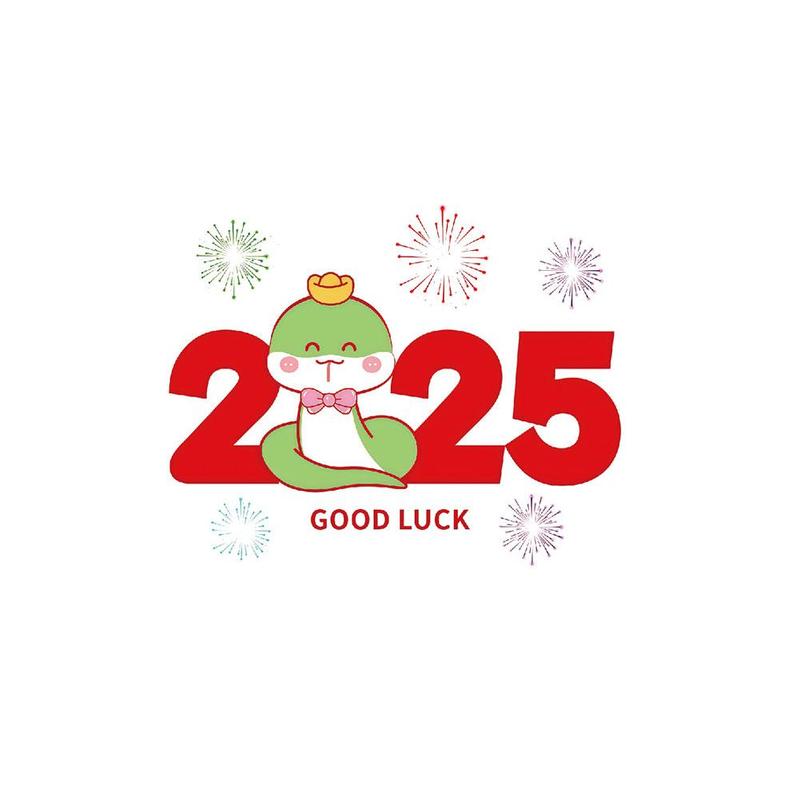 Product Introduction of Funny Creative Tattoo Sticker 2025 New Year's Makeup Face Sticker New Year's Day Atmosphere Cute Blush Prom Decoration 16