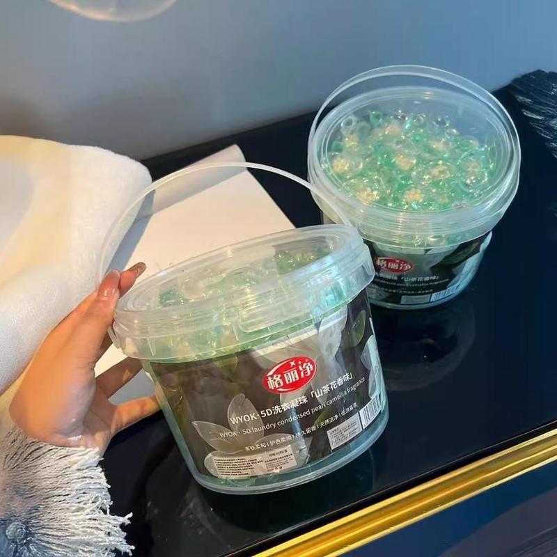 Hộp 50 Viên Giặt Quần Áo 5D Đánh Bay Mọi Vết Bẩn Lưu Hương Dài Lâu Giặt Máy Và Giặt Tay 1