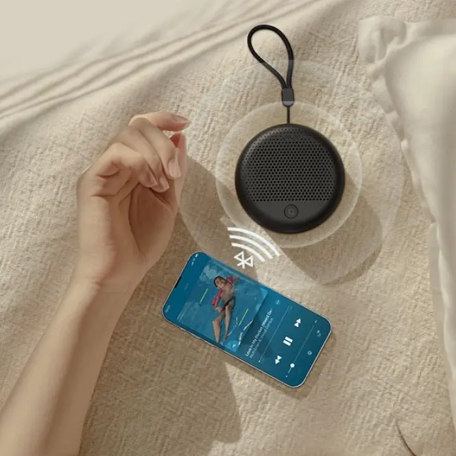 SPEAKER MINI ROBOT RB30 BLUETOOTH 5.1 TWS CONNECT PORTABLE MINI + GANTUNGAN ORIGINAL ROBOT!!! Wireless