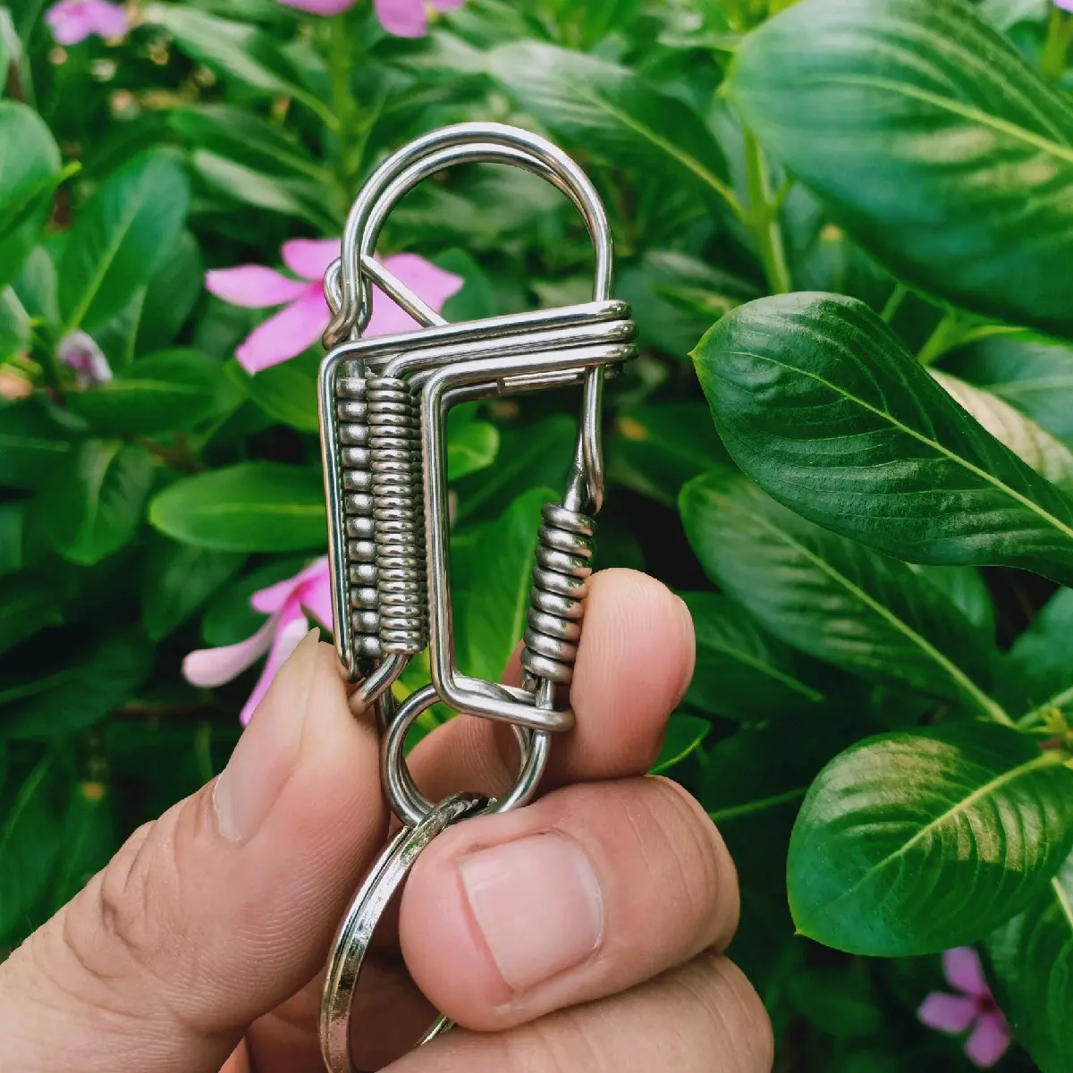 móc khóa thủ công INOX 304.siêu đẹp.bền.