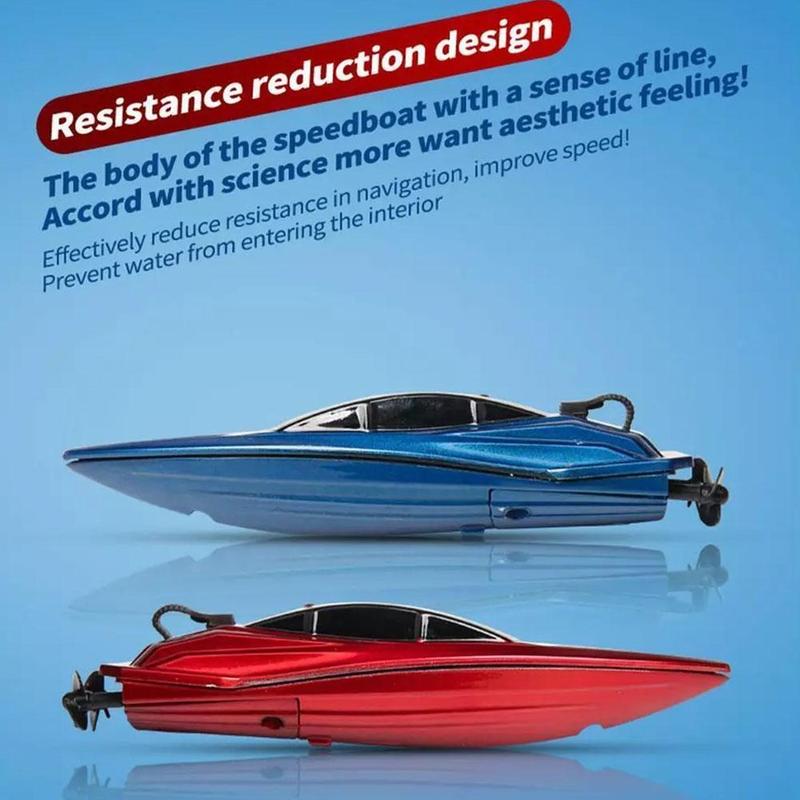 Product Introduction of Remote Control Ship Rc Boat Pool Toy LED Light Waterproof Control High Control Boat Speed Party A8A2 38