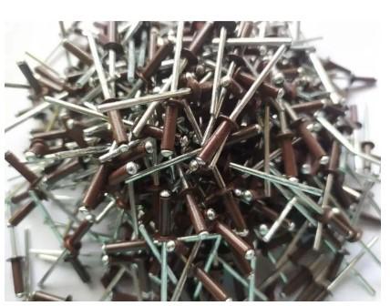 Blind Rivets - 1/8x1/2" & 5/32x1/2" - Brown (per small box) ULA ...