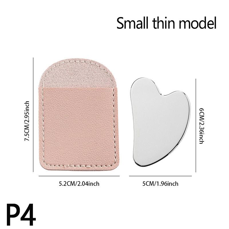 Product Introduction of 1PC Stainless Steel Gua Sha Scraper Massager For Face Neck Body Guasha Massage Tool Facial Skin Care Guasha Board Face Massager 29