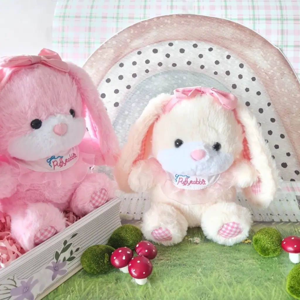 Boneka Animal Kelinci Rabbit Bunny Telinga Panjang Lucu Lembut Bagus