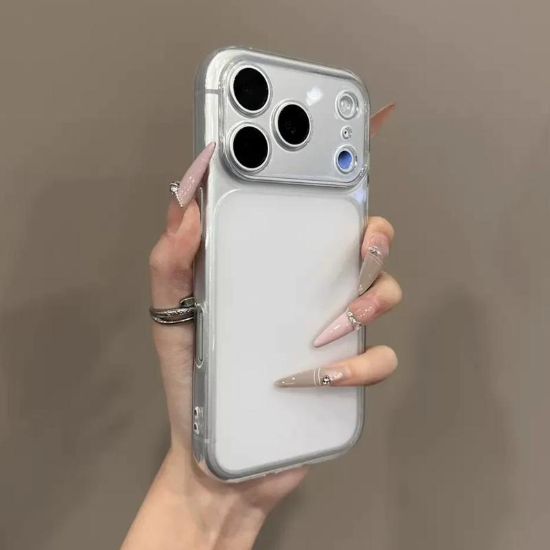 Vỏ điện thoại trong suốt biến thành iPhone 17 với màn hình lớn chỉ trong tích tắc, Tương Thích Với iPhone 17, iPhone 11, 16, 15, 14, 13, 12, Pro Max, iPhone 14,15, 16 Plus, iPhone X, XR, XS MAX, iPhone 17 Air, Vỏ bảo vệ silicone TPU