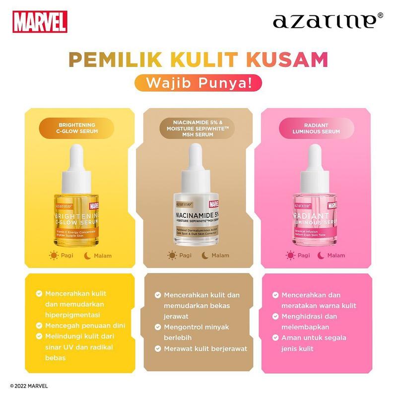 Beauty Loca - Azarine All Varian | Pencerah Wajah, Menghilangkan Jerawat,  Pembersih Make Up, Facial Wash, Toner, Serum 2