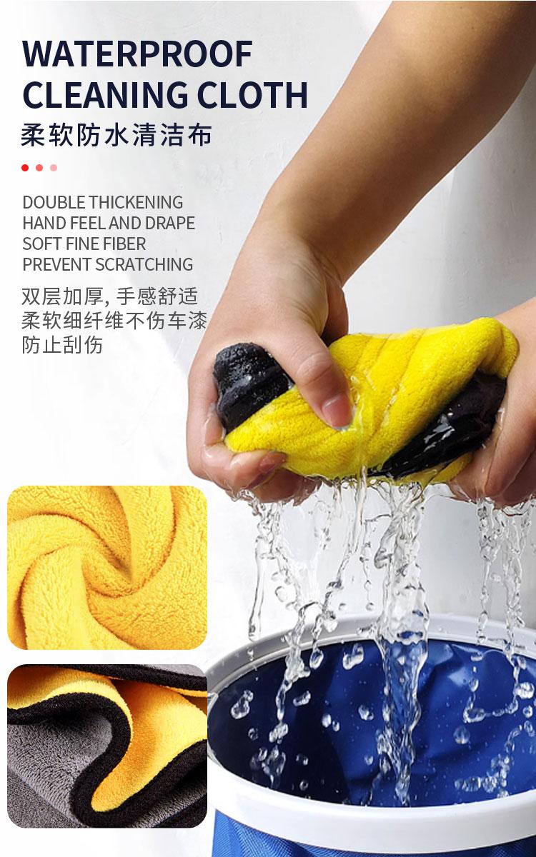 Product Introduction of Car Cleaning Brush Set Five-Piece Car Detailing Brush Soft Material Auto Wash Brush set Car Interior Rim Brushes Automotive Glove 35