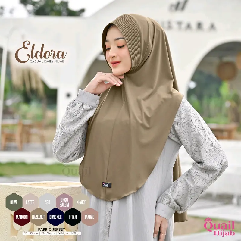 QUAIL HIJAB INSTAN JERSEY ELDORA 2