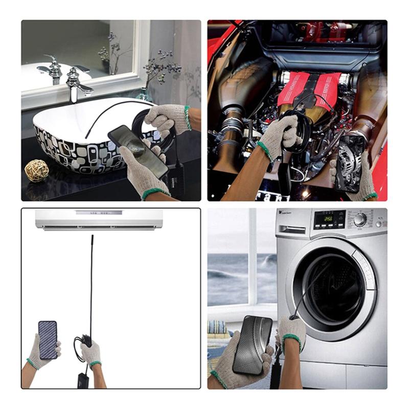 Product Introduction of Endoscope Camera Snake Sewer Industrial Pipings Borescope Car Inspection Camera 37