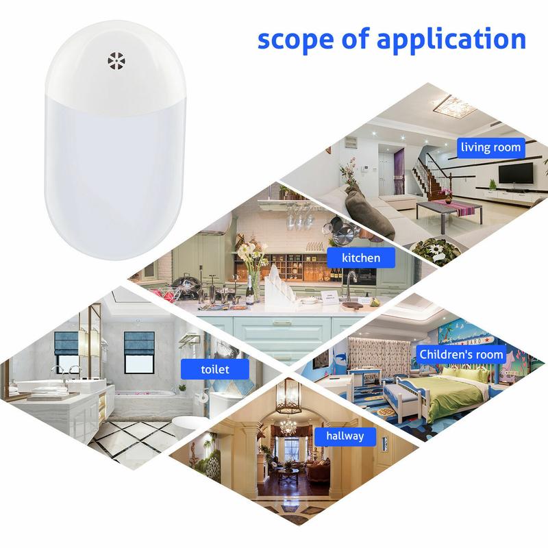 Dusk to Dawn Automatic Light Sensor EU UK US Wall Plug In LED Night Light Lamp 8