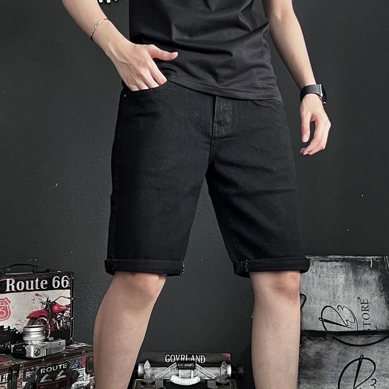   4 Mẫu Quần Sort  Quần Short Jeans Nam Trơn Màu: Đen -Xám -Rêu -Xanh Dương -Nâu K3 STORE QS1467 QS1468 QS1466 QS1349 Menswear 