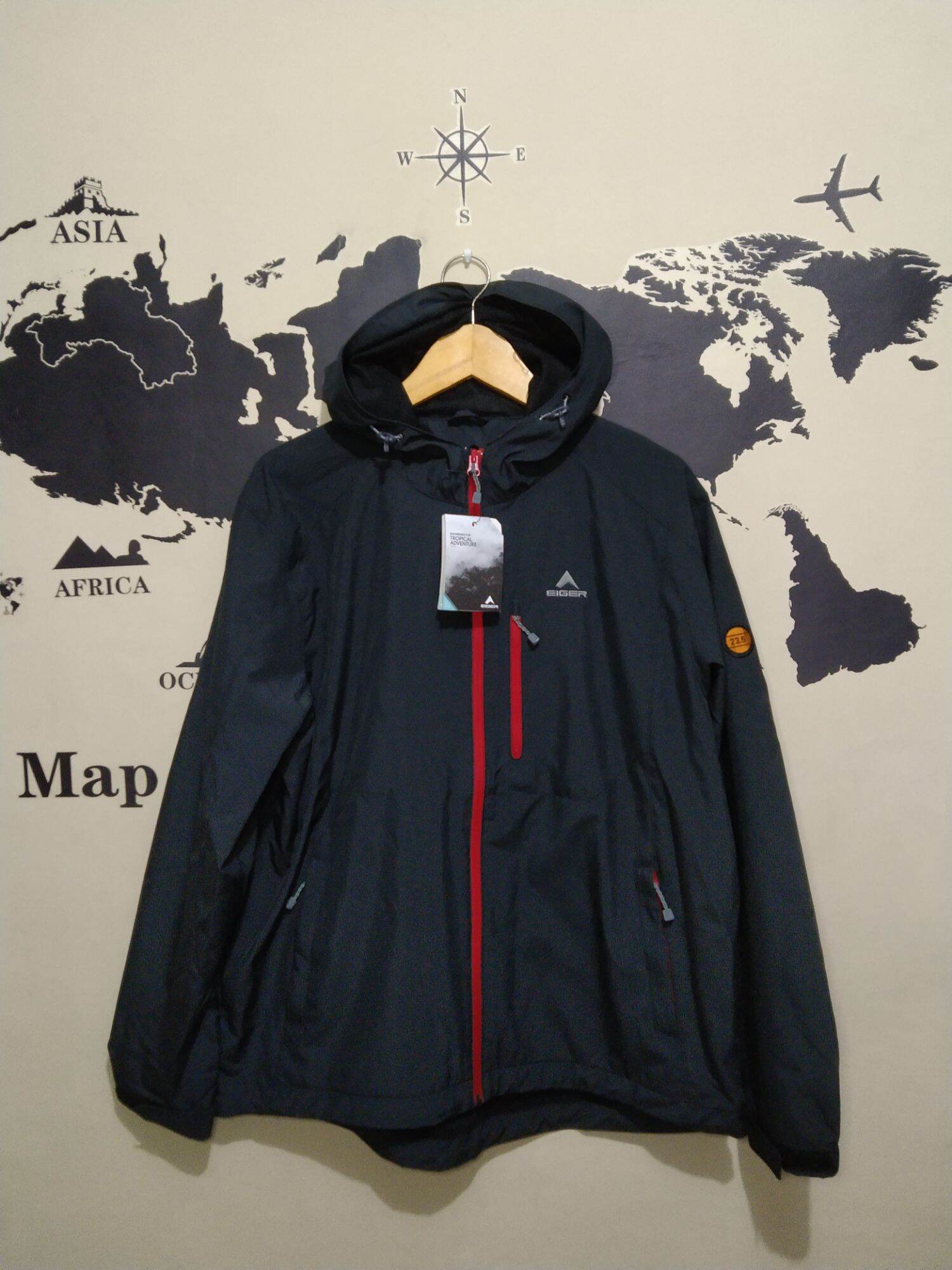 jaket eiger perseverence jaket hiking jaket outdoor waterproof windproof