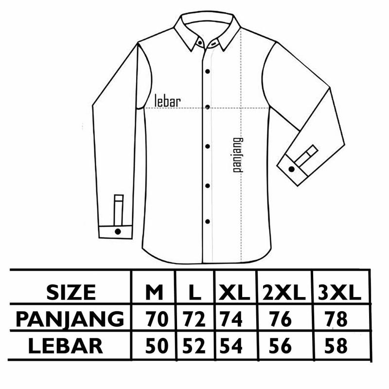 Product Introduction of Kemeja Polos Pria Lengan Panjang Cotton oxford poplin Slimfit 2
