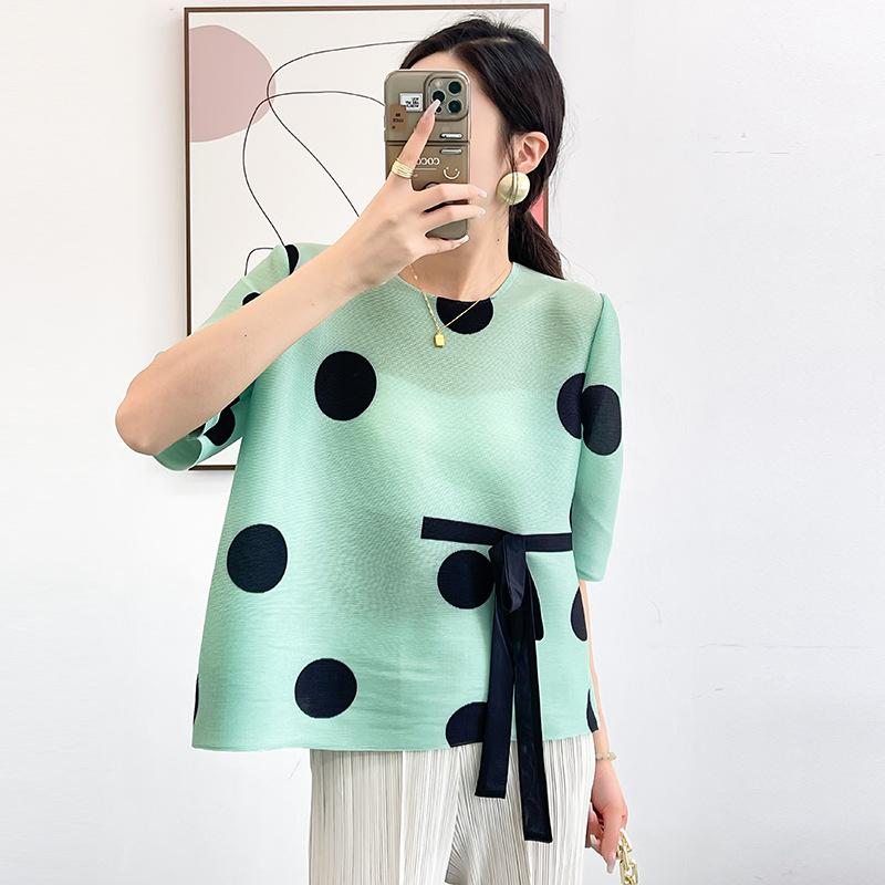 LAUP CLOTHING - ÁO LÒ XO LI NHUYỄN CHẤM BI FREESIZE ĐẾN 70KG 1