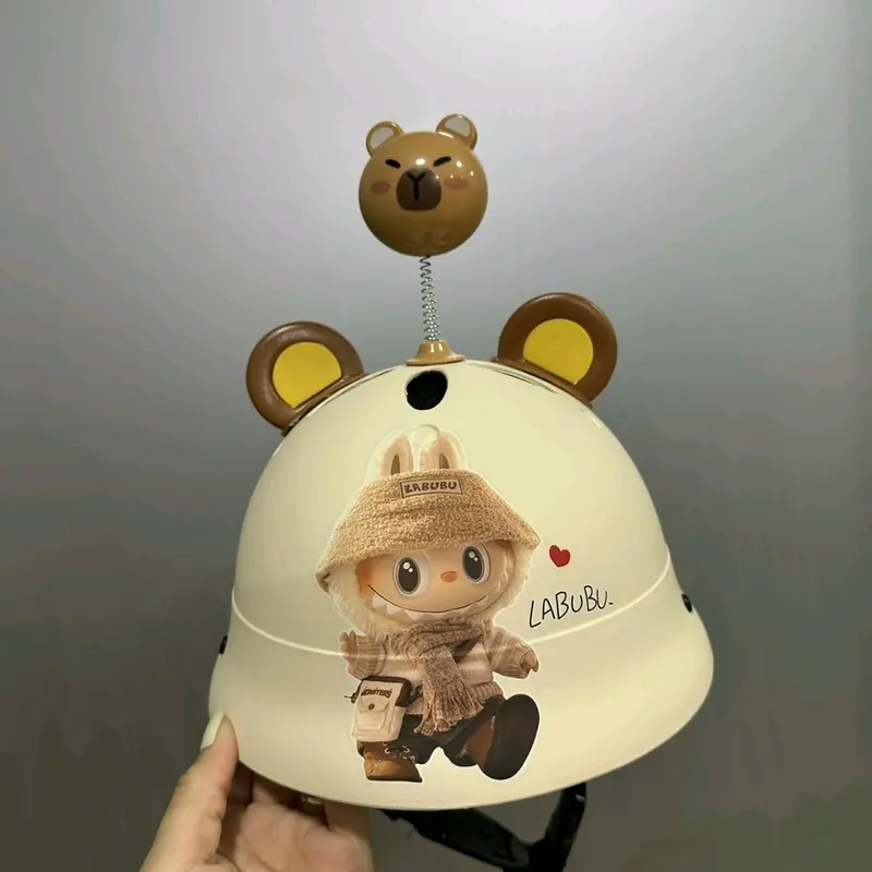 Mũ bảo hiểm Labubu cho bé 10-30 kg - Hat cho trẻ em 2