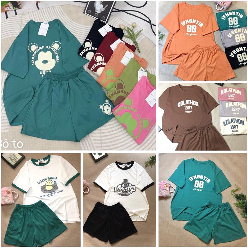 Bộ đùi cotton khô 45-60kg Sét bộ 3158