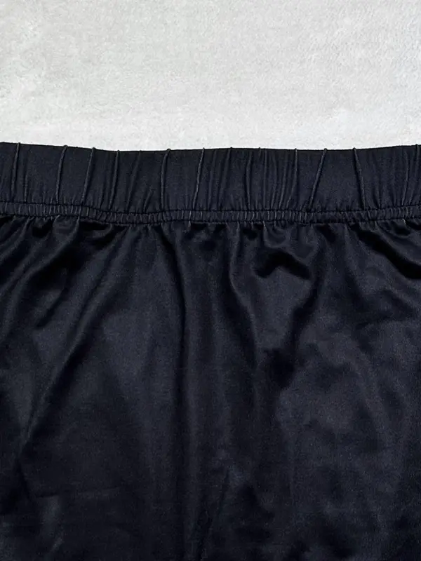 Women's Letter & Lip Print Skinny Shorts, Casual Elastic Waist Shorts for Yoga Gym Workout, Ladies Bottoms for All Seasons Valentine's Day, gift 3