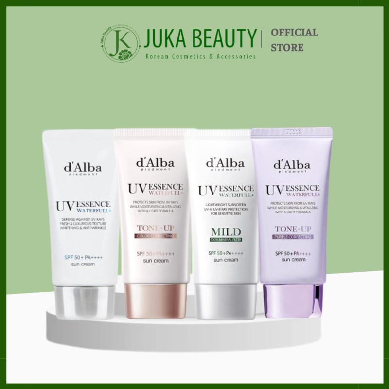 Kem chống nắng d'Alba Waterfull Sun Cream SPF50+ PA++++ 50ml Vitamin E Nữ Sunscreen Women