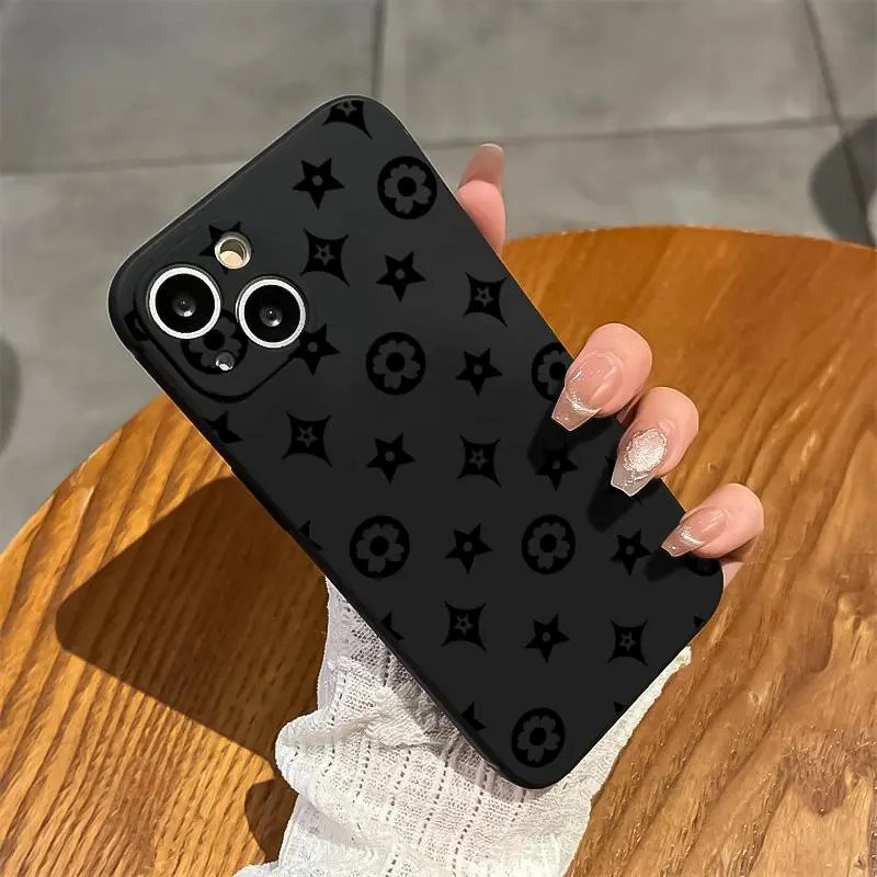 Fashionable Phone Case, Anti-drop Phone Protector Cover, Phone Accessories Compatible with iPhone 16 15 14 13 12 11 Plus/Pro/Pro Max