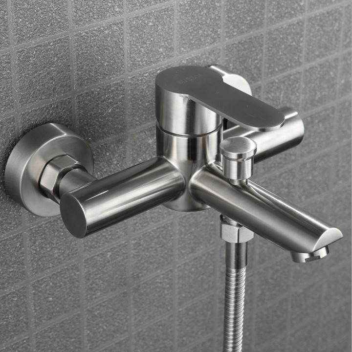 Sen vòi, Củ sen tắm nóng lạnh GIORMANI inox 304 cao cấp kèm đôi chân chữ Z SNL906