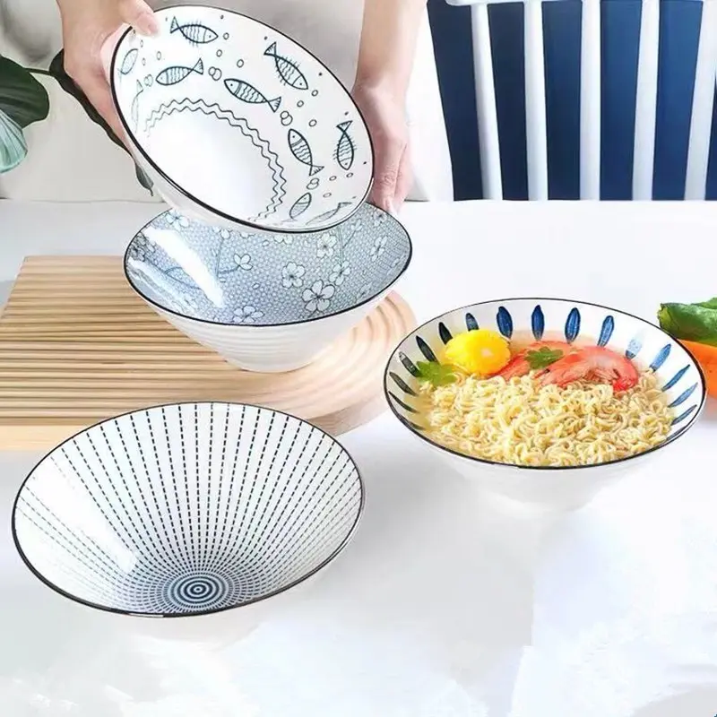 Tô Loe Họa Tiết Hình Chất Liệu Gốm Sứ Cao Cấp 0