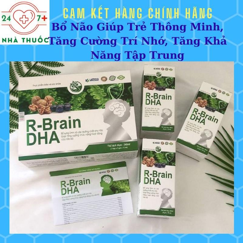 Bổ Não Trẻ Em R-Brain DHA [24gói] -Tăng Cường Trí Thông Minh, Trí Nhớ Và Khả Năng Tập Trung Cho Bé 0