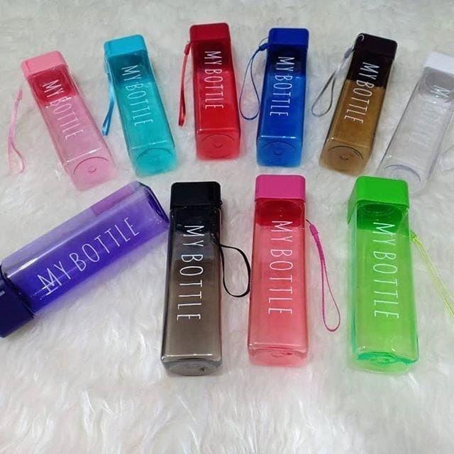 My Bottle Kotak Botol Minum Model Baru Persegi Beset Seller 1