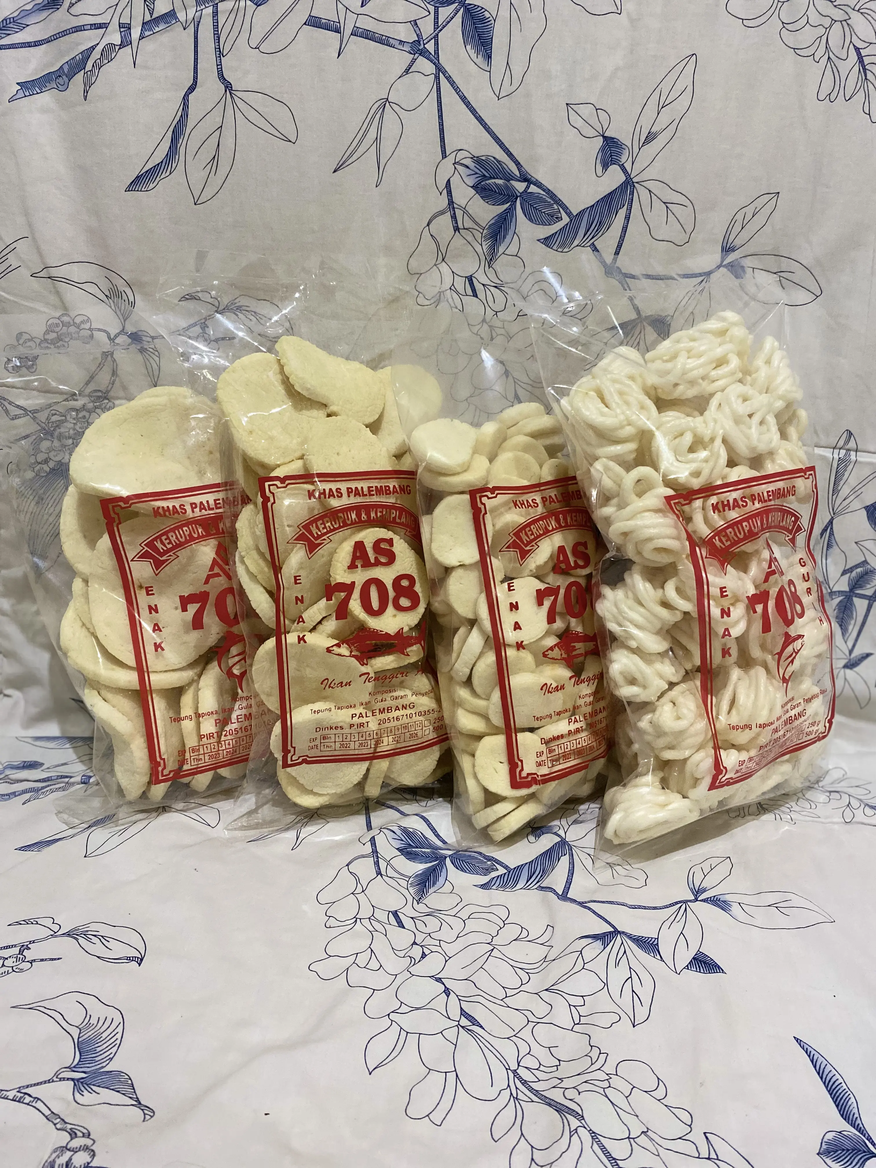 Paket Mix 1kg Kemplang & Kerupuk Super Ikan Tenggiri Goreng Makanan