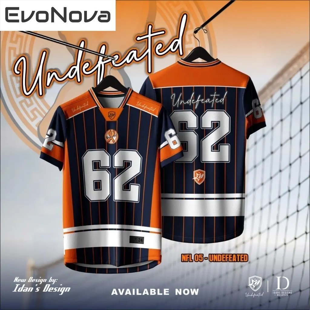 EvoNova NEW DESIGNS NFL COLLAR JERSY NFL COLLECTION by IDANS DESIGNS Free Custom Name Number
