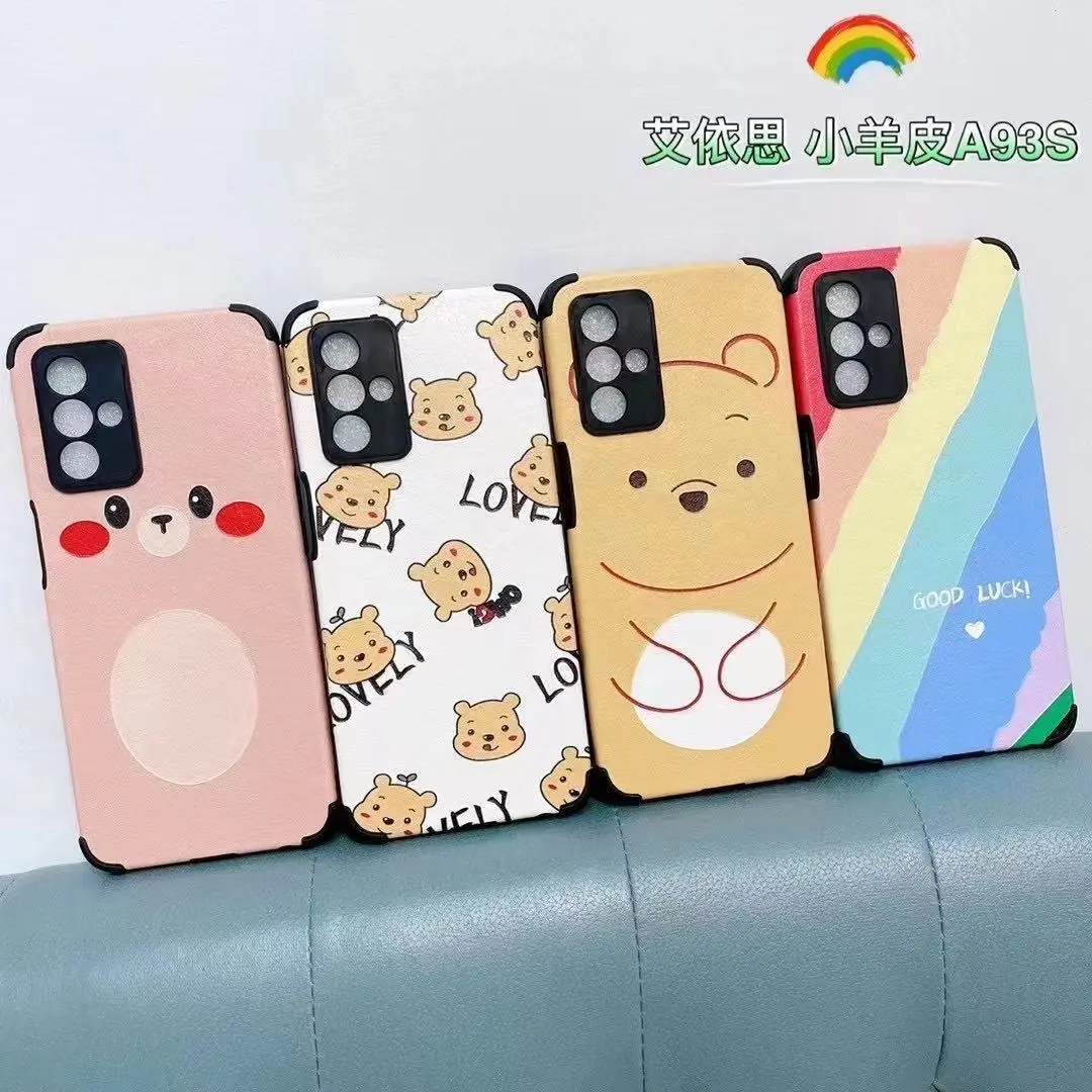 A5 Vitality A5 for K12x Drop-Resistant Lambskin Cartoon Fine Hole Eye-Protecting Mobile Phone Shell Findx7tpu Soft Cover Compatible