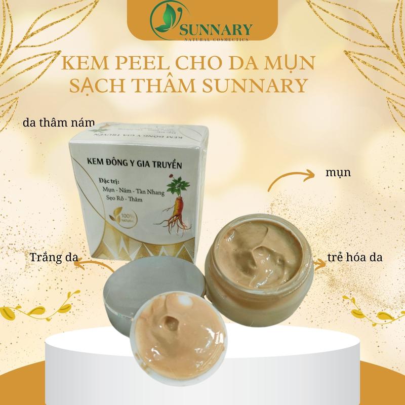 Product Introduction of (Tặng  sữa rửa mặt đông y) KEM cao sâm lạnh cốt sâm tươi bong mụn thâm nám trắng sáng Skincare Chăm Sóc Da Làm Đẹp Da Nữ 11