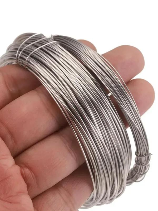 Stainless Steel Wire (10m/roll), 0.3-1mm Thickness Beads Wire for Jewelry Making, Jewelry DIY Accessories for Bracelet & Necklace & Earrings Making 3