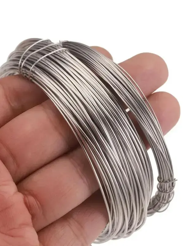 Stainless Steel Wire (10m/roll), 0.3-1mm Thickness Beads Wire for Jewelry Making, Jewelry DIY Accessories for Bracelet & Necklace & Earrings Making 3