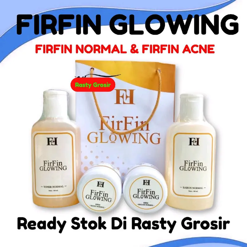 FIRFIN GLOWING ORIGINAL LENGKAP PAKET FIRFIN ACNE /FIRFIN GLOWING Mengencangkan Wajah Kusam Bruntusan Hitam Kerutan 0