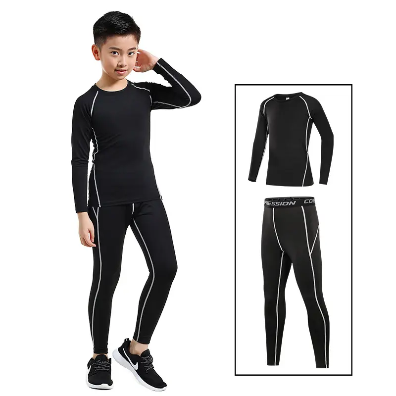 BÃ quan áo body giǔ nhiêt cho bé ACIZS SPORT giän 4 chièu hang cao cäp cho bé trai di hocdi choi the thao dá bóng 0