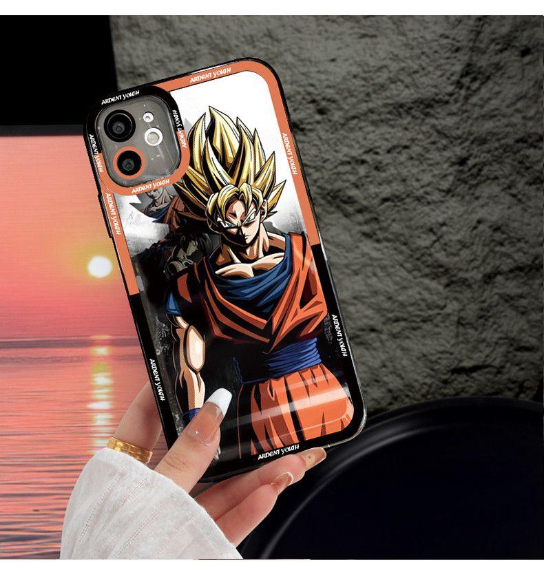 Product Introduction of Dragon Ball - Ốp Điện Thoại Apple 14/13/12/ 11 Wukong Xs Vegeta 7plus, hợp thời trang, 8, áp dụng 6 3