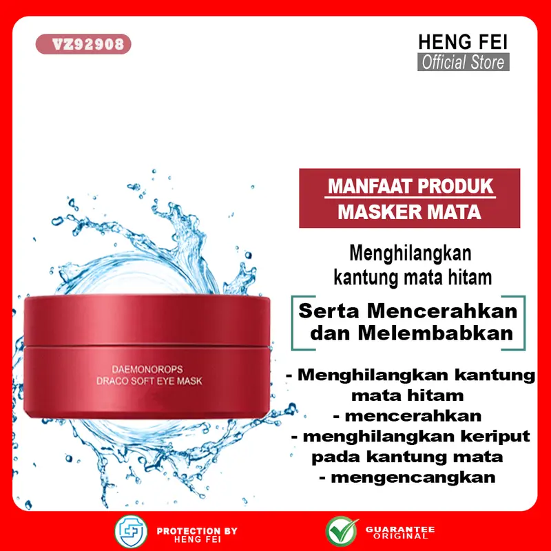 BPOM Veze Masker Mata Penghilang kerutan dan Mencerahkan Kulit 80gram - FZ92908 2