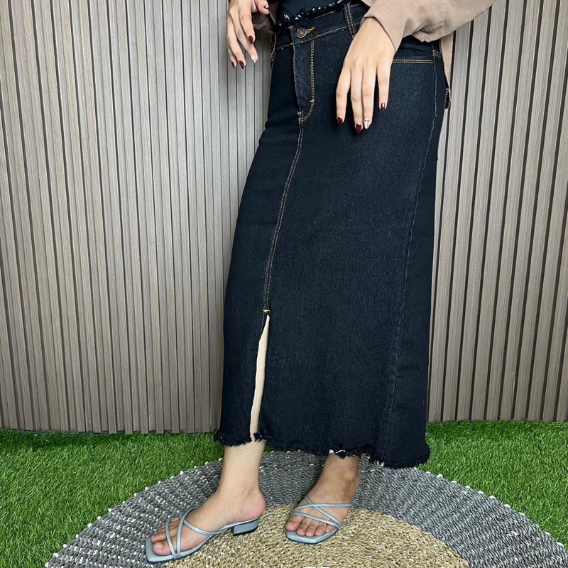 Rok Jeans Skirt Rawis Jennie 2